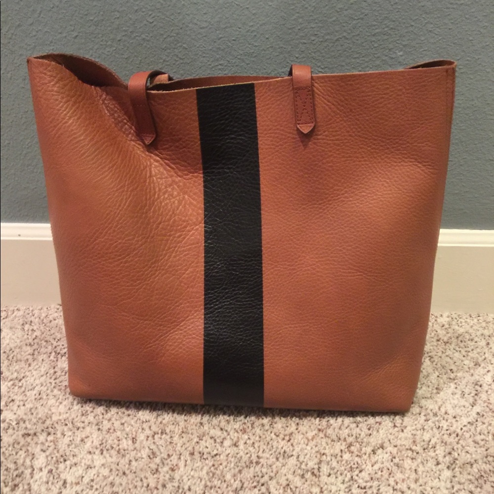 Madewell transport leather tote
